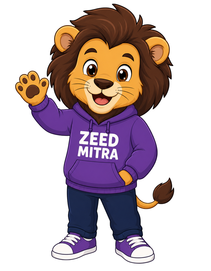 ZEED Mitra, the ZEED India mascot